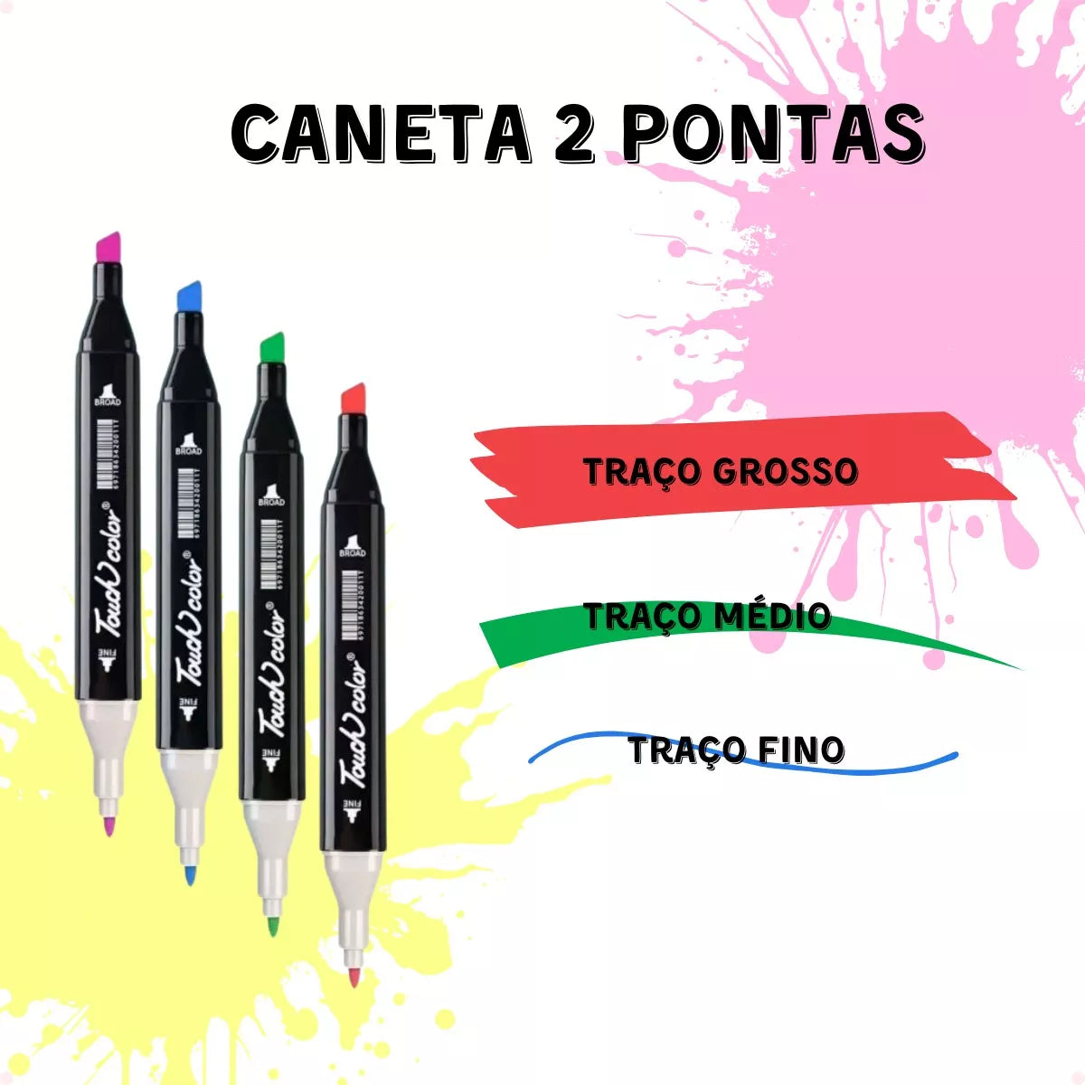 Kit de 262 Cores + Livro