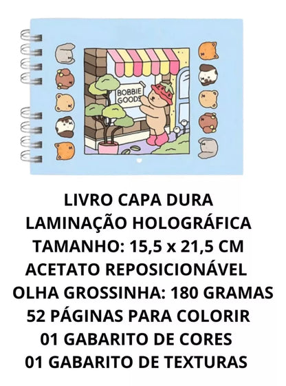 Kit de 262 Cores + Livro